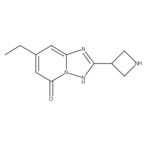 2-(Azetidin-3-yl)-7-ethyl-[1,2,4]triazolo[1,5-a]pyridin-5-ol Structure