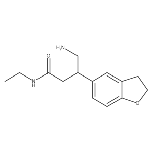 4-amino-3-(2,3-dihydro-1-benzofuran-5-yl)-N-ethylbutanamide Structure