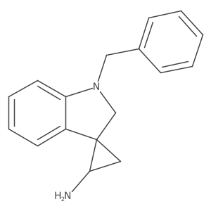 1'-Benzyl-1',2'-dihydrospiro[cyclopropane-1,3'-indole]-3-amine Structure
