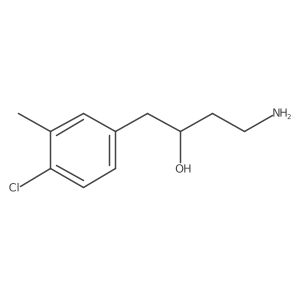 4-Amino-1-(4-chloro-3-methylphenyl)butan-2-ol Structure