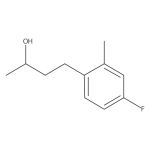 (2R)-4-(4-fluoro-2-methylphenyl)butan-2-ol Structure