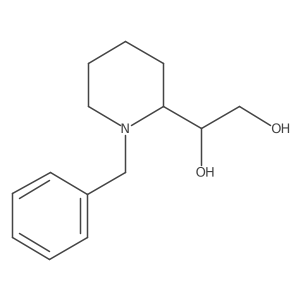 1-(1-Benzylpiperidin-2-yl)ethane-1,2-diol Structure
