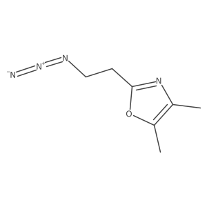 2-(2-Azidoethyl)-4,5-dimethyl-1,3-oxazole Structure
