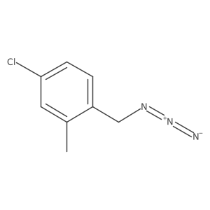 1-(Azidomethyl)-4-chloro-2-methylbenzene Structure