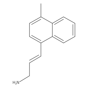 3-(4-Methylnaphthalen-1-yl)prop-2-en-1-amine Structure