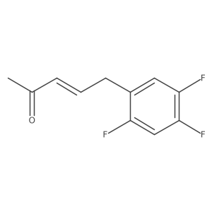 5-(2,4,5-Trifluorophenyl)pent-3-en-2-one结构式