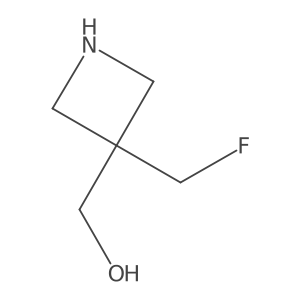 (3-(Fluoromethyl)azetidin-3-yl)methanol Structure