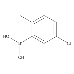 3-Chloro-6-(methyl-d3)-phenylboronic acid结构式