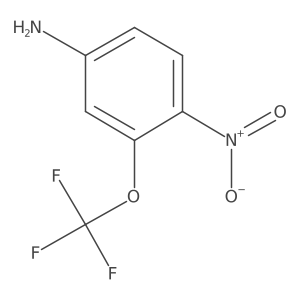 4-Nitro-3-(trifluoromethoxy)aniline结构式