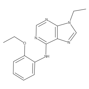 N-(2-ethoxyphenyl)-9-ethyl-9H-purin-6-amine Structure