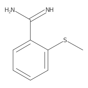 2-(Methylthio)benzimidamide结构式