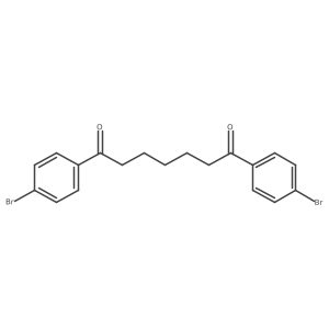 1,7-Bis(4-bromophenyl)-1,7-heptanedione Structure