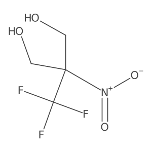 2-Nitro-2-(trifluoromethyl)propane-1,3-diol结构式