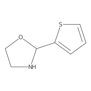 2-(2-Thienyl)oxazolidine Structure