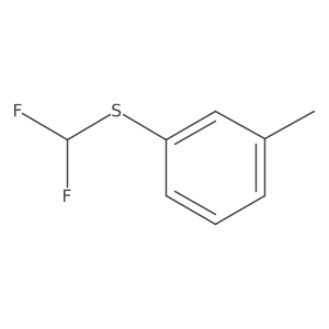 Difluoromethyl 3-methylphenyl sulphide Structure