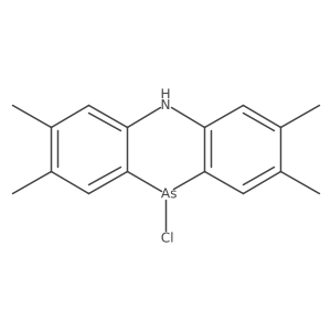 10-Chloro-5,10-dihydro-2,3,7,8-tetramethylphenarsazine Structure
