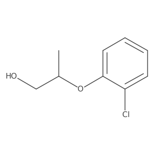 2-(2-Chlorophenoxy)propan-1-ol结构式