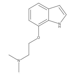 [2-(1H-indol-7-yloxy)-ethyl]-dimethyl-amine Structure