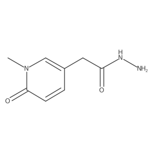 2-(1-Methyl-6-oxo-1,6-dihydropyridin-3-yl)acetohydrazide Structure