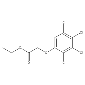 Ethyl (2,3,4,5-tetrachlorophenoxy)acetate结构式