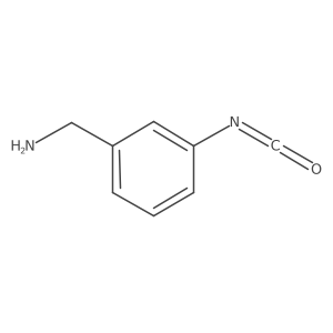 (3-Isocyanatophenyl)methanamine Structure