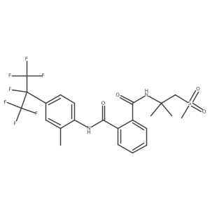 Des-iodoflubendiamide结构式
