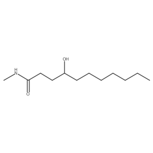 4-hydroxy-N-methylundecanamide结构式