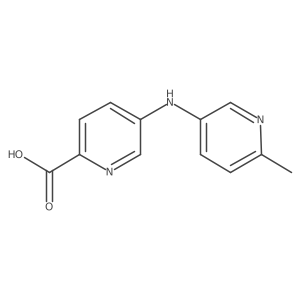 5-(6-Methyl-pyridin-3-ylamino)-pyridine-2-carboxylic acid Structure