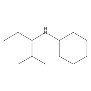 N-(2-methylpentan-3-yl)cyclohexanamine Structure