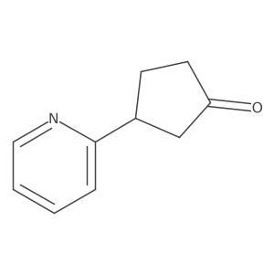 3-(2-Pyridyl)cyclopentan-1-one Structure