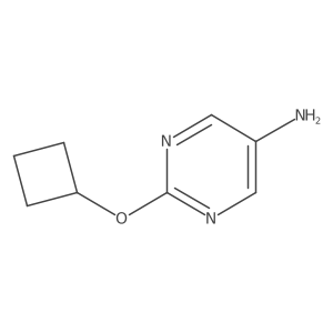 2-Cyclobutoxypyrimidin-5-amine结构式