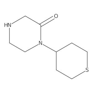 1-(Thian-4-yl)piperazin-2-one结构式