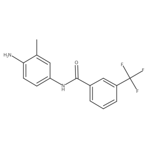 N-(4-amino-3-methylphenyl)-3-(trifluoromethyl)benzamide Structure