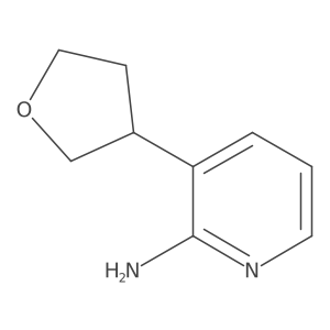 3-(Tetrahydro-3-furanyl)-2-pyridinamine结构式