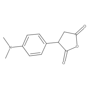 3-[4-(Dimethylamino)phenyl]oxolane-2,5-dione Structure