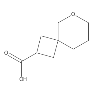 6-Oxaspiro[3.5]nonane-2-carboxylic acid Structure