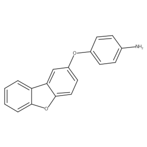 4-(Dibenzofuran-2-yloxy)aniline Structure