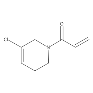 1-(3-Chloro-5,6-dihydro-1(2h)-pyridinyl)-2-propen-1-one Structure