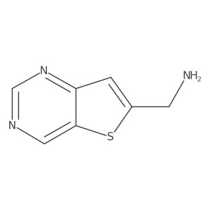 Thieno[3,2-d]pyrimidin-6-ylmethanamine结构式