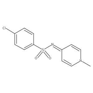 4-Chloro-N-(1-methyl-4(1H)-pyridinylidene)benzenesulfonamide Structure