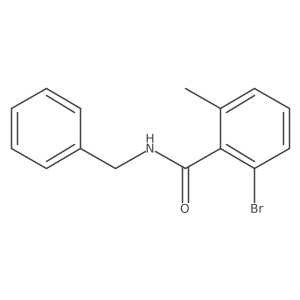 N-Benzyl-2-bromo-6-methylbenzamide Structure