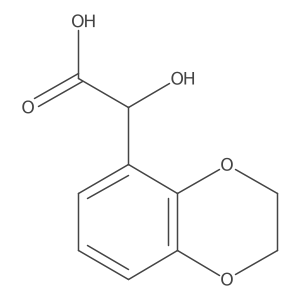 2-(2,3-Dihydro-1,4-benzodioxin-5-yl)-2-hydroxyacetic acid Structure
