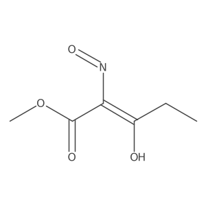 Methyl 3-hydroxy-2-nitrosopent-2-enoate Structure