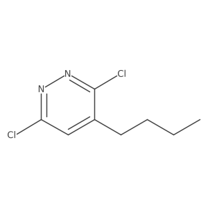 3,6-Dichloro-4-n-butylpyridazine Structure