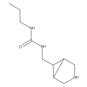 1-({3-Azabicyclo[3.1.0]hexan-6-yl}methyl)-3-propylurea结构式