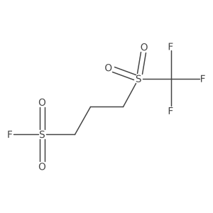 3-Trifluoromethanesulfonylpropane-1-sulfonyl fluoride Structure
