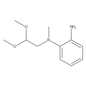 N1-(2,2-dimethoxyethyl)-N1-methylbenzene-1,2-diamine Structure