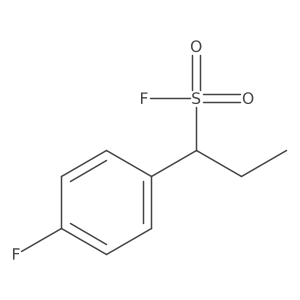 1-(4-Fluorophenyl)propane-1-sulfonyl fluoride Structure