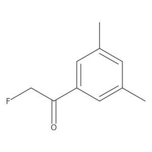 1-(3,5-Dimethylphenyl)-2-fluoroethan-1-one Structure