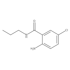 2-Amino-5-chloro-N-propylbenzamide Structure